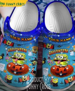 Spongebob Squarepants Halloween Crocs Sandals