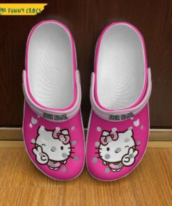 Personalized Hello Kitty Pink Crocs Clog