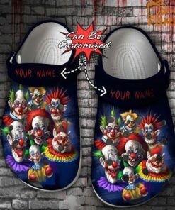 Personalized Killer Klowns From Outer Space Crocs Halloween