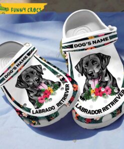 Love Labrador 4th Of July America Flag Dog Crocs Clog Shoes