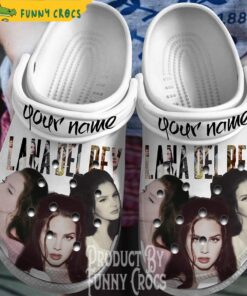 Personalized Lana Del Rey Crocs Clog Shoes