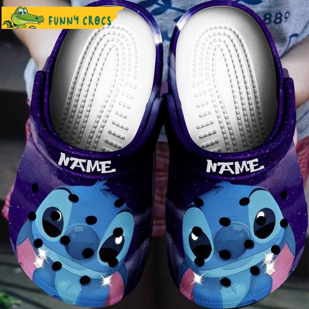 Personalized In Love Stitch Crocs Shoes