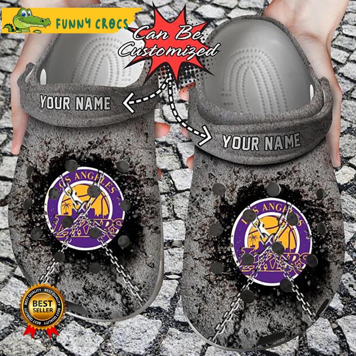 Personalized Nba Los Angeles Lakers Crocs Classic