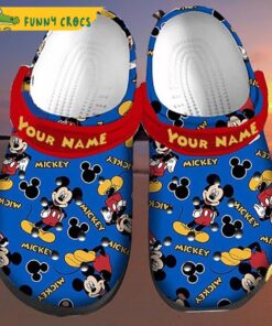 Personalized Mickey Mouse Disney Crocs Clog