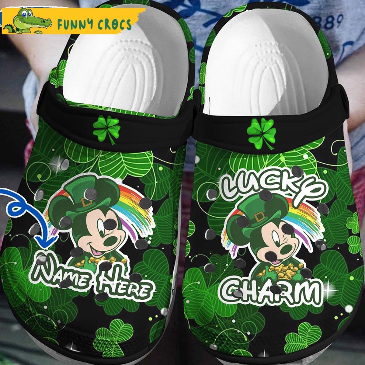 Personalized Mickey Surfing Disney Crocs Sandals