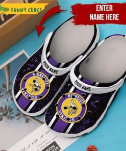 Custom America Flag Minnesota Vikings Crocs Slippers