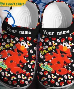 Personalized Elmo Poster Muppets Crocs Sandals