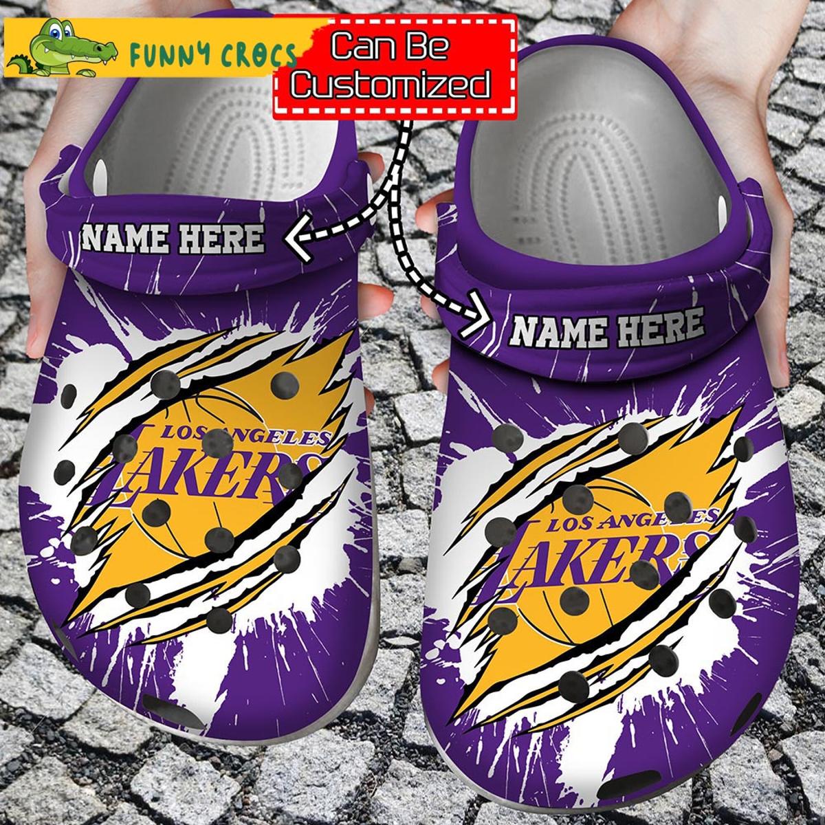 Personalized Nba Los Angeles Lakers Crocs Classic