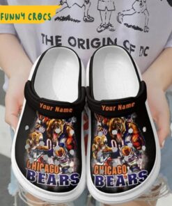 Personalized Nfl New Chicago Bears Crocs Clog Shoes