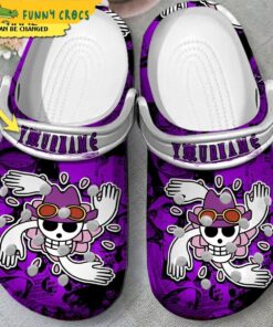 Personalized Nico Robin One Piece Skull Crocs Clog