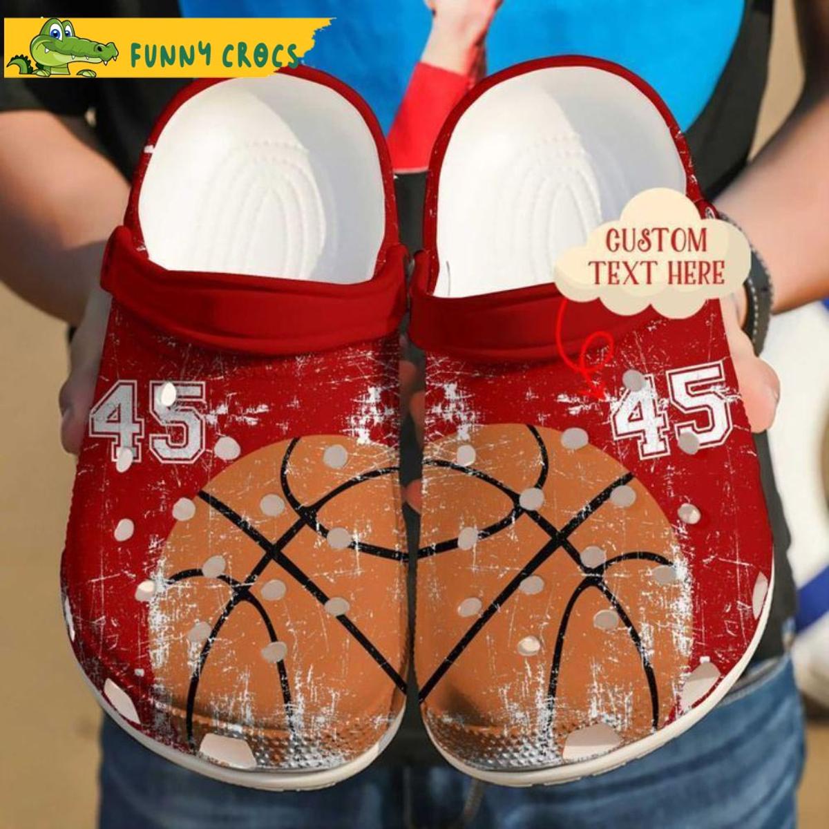 Personalized Basketball Crocs Shoes