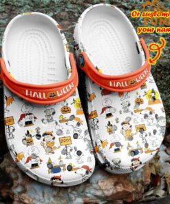 Personalized Peanut Snoopy Crocs Classic