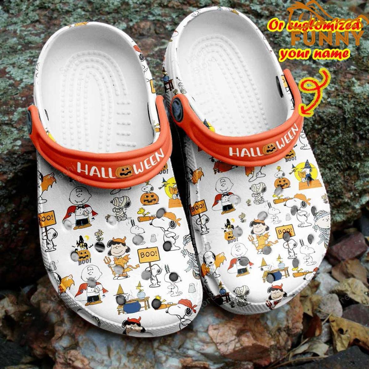 Funny Snoopy Crocs Slippers