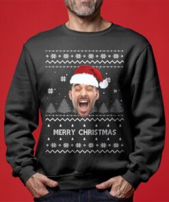 Personalized Photo Merry Christmas Funny Ugly Christmas Sweater