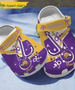 Personalized Prince’s Guitar Music Crocs Slippers