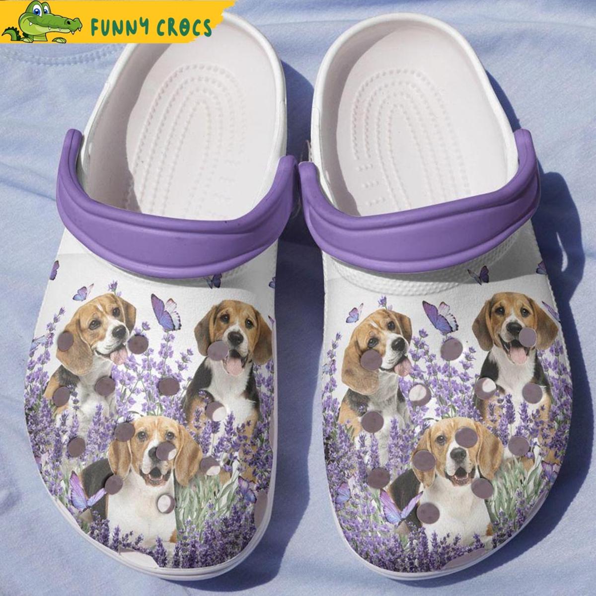 Personalized Beagle Christmas Crocs Shoes