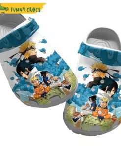 Personalized Sasuke X Naruto Crocs Sandals