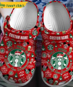 Personalized Starbucks Drinks Disney Crocs Sandals