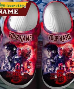 Personalized Stranger Things 5 Movie Crocs Shoes