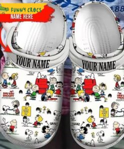 Personalized Suku Snoopy Crocs Sandals