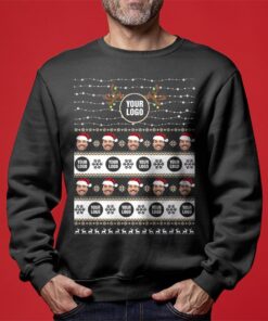 Personalized Your Face And Logo Ugly Sweater