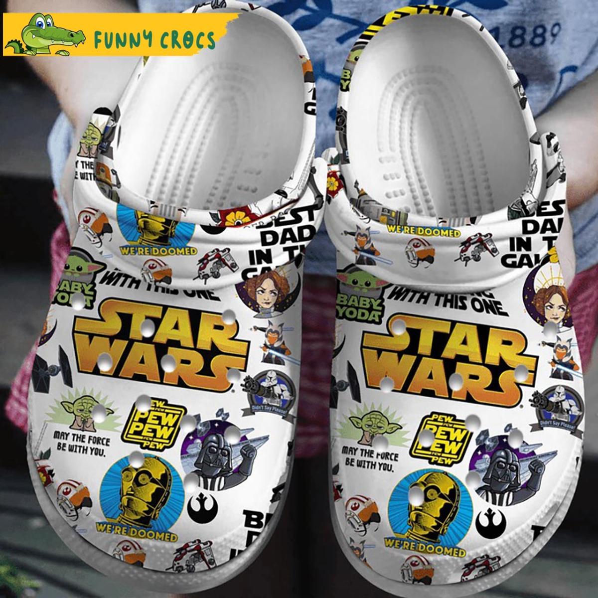 Planet Star Wars Crocs Shoes