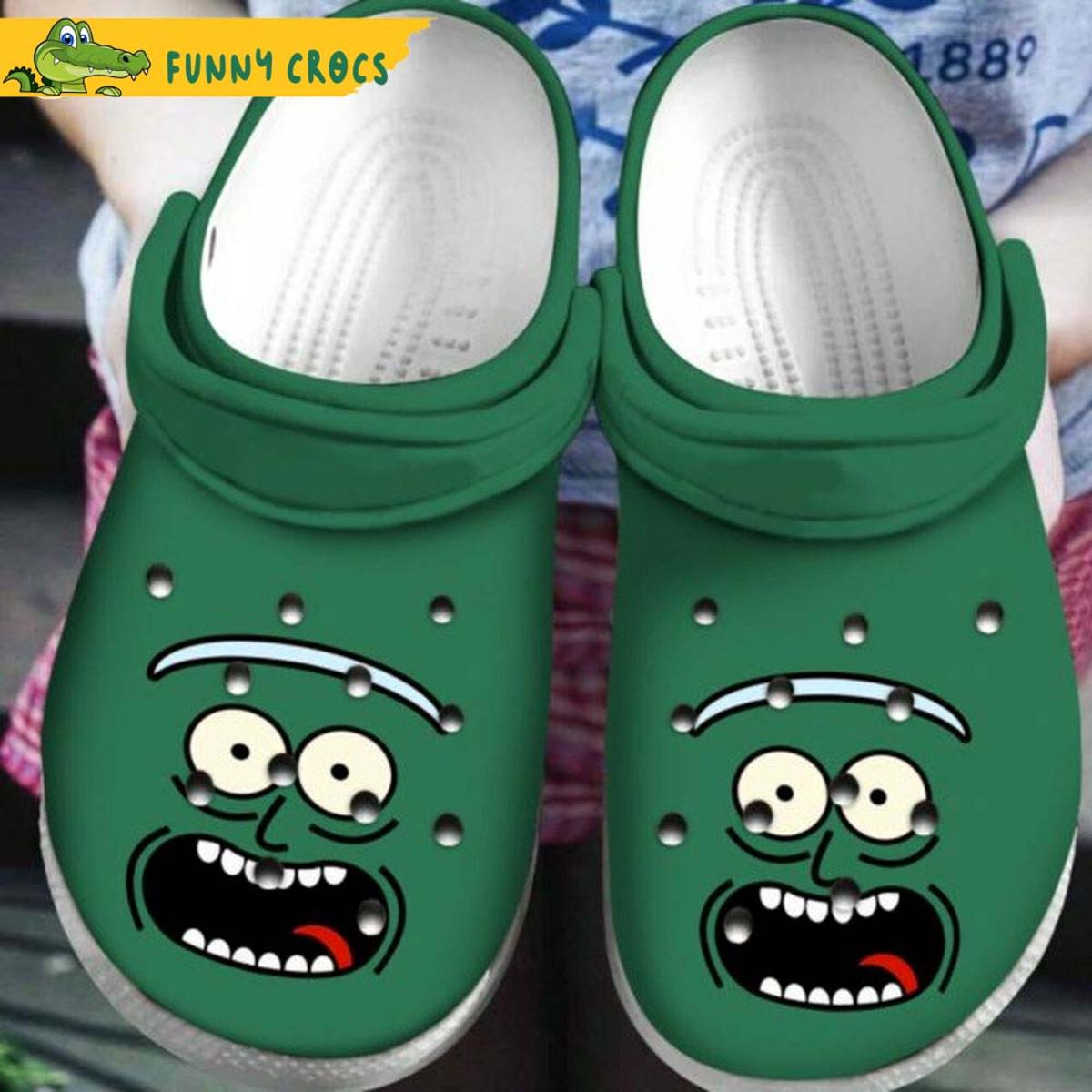 Pickle Cartoon Rick And Morty Adults Crocs Shoes