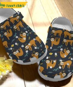 Funny Nope Not Todays Sloth Crocs Slippers