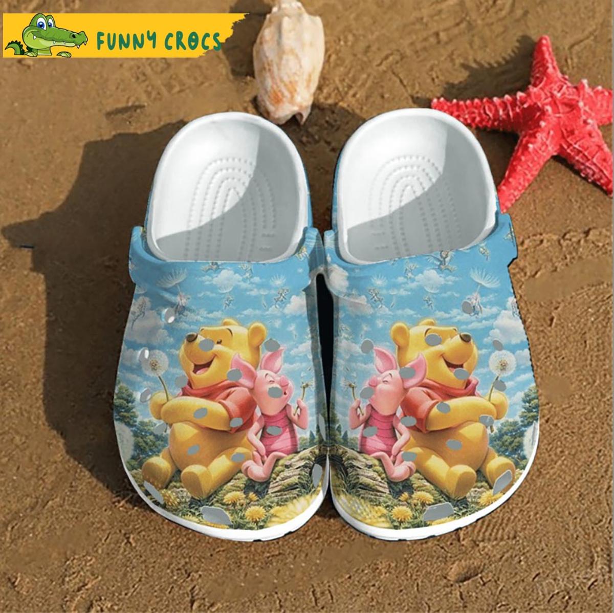 Piglet And Winnie The Pooh Crocs Slippers