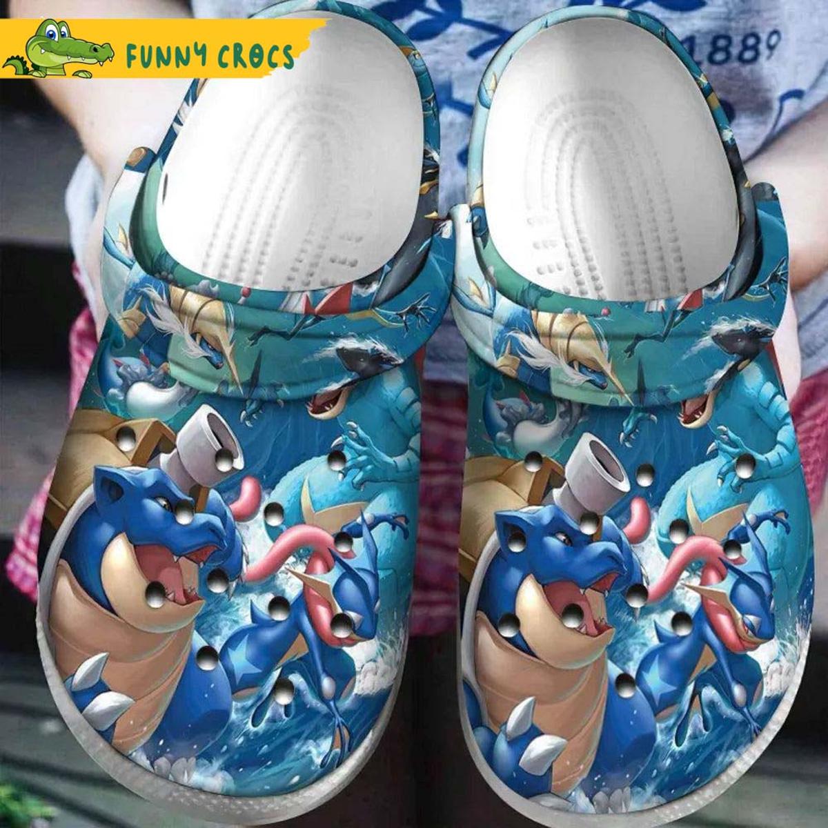 Eevee Collab Pokemon Sku30 Crocs Shoes