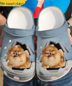 Pomeranian Crocs Slippers