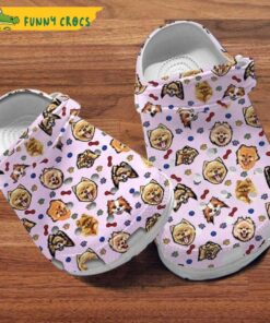 Pomeranian Gifts Pattern Crocs Sandals