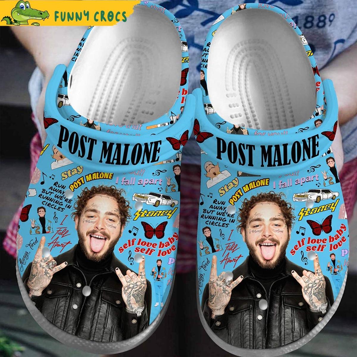 Post Malone Crocs Sandals