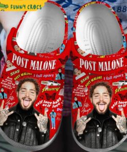 Post Malone Gifts Crocs Clog Shoes