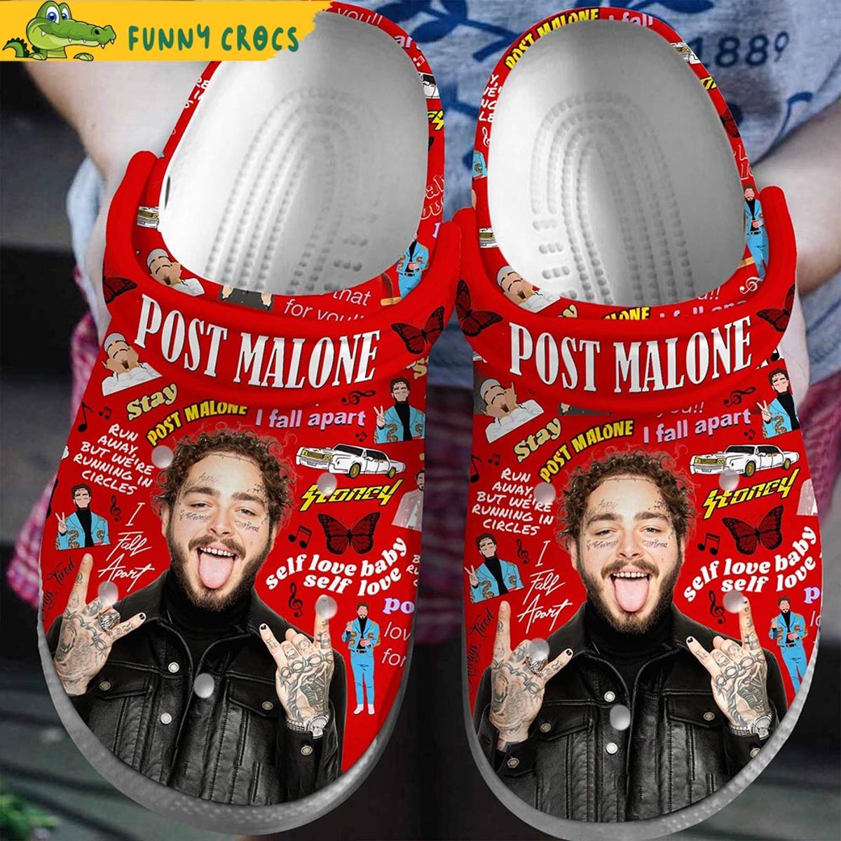 Post Malone Crocs Sandals