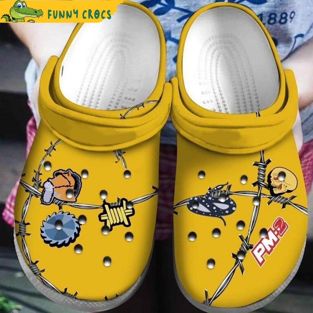 Customized Colorful Post Malone Crocs Sandals