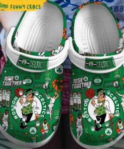 Premium Boston Celtics Nba Crocs Shoes