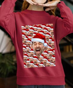 Pretty Custom Multiple Faces Christmas Sweater