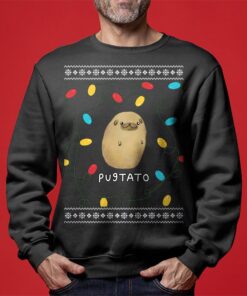 Pretty Pugtato Pug Ugly Sweater