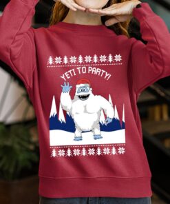 Pretty Yeti To Party Ugly Christmas Sweater