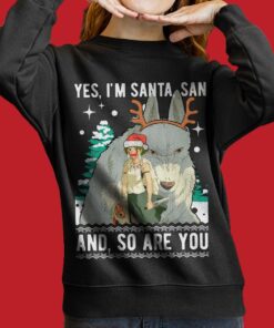 Princess Mononoke Christmas Sweater