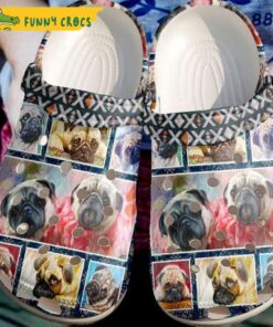 Pug Dog Lovers Classic Crocs Shoes