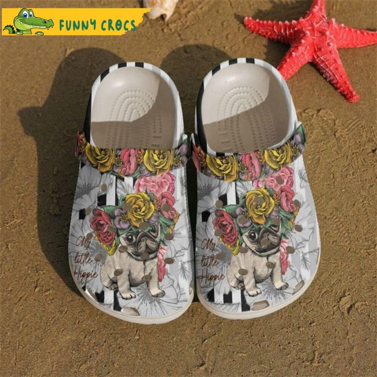 Pug Dog Lovers Classic Crocs Shoes