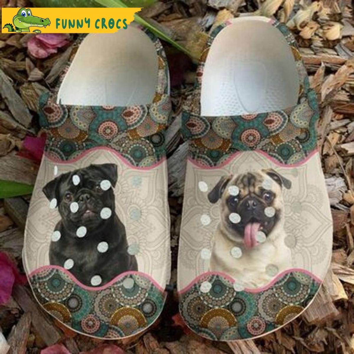 Pug Love Bee Dog Crocs Shoes