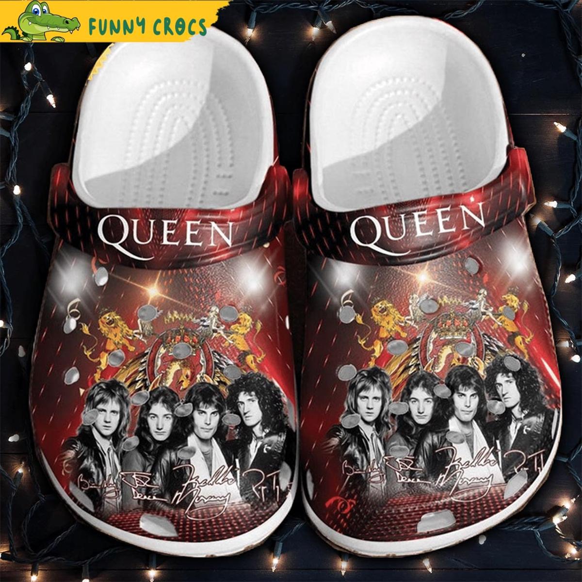 Funny Rock Band Queen Crocs Shoes