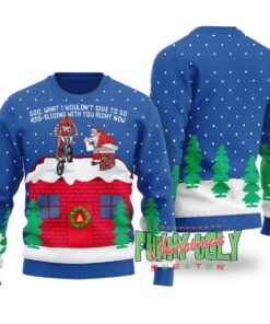 Rad Movie Quote Funny Christmas Sweater