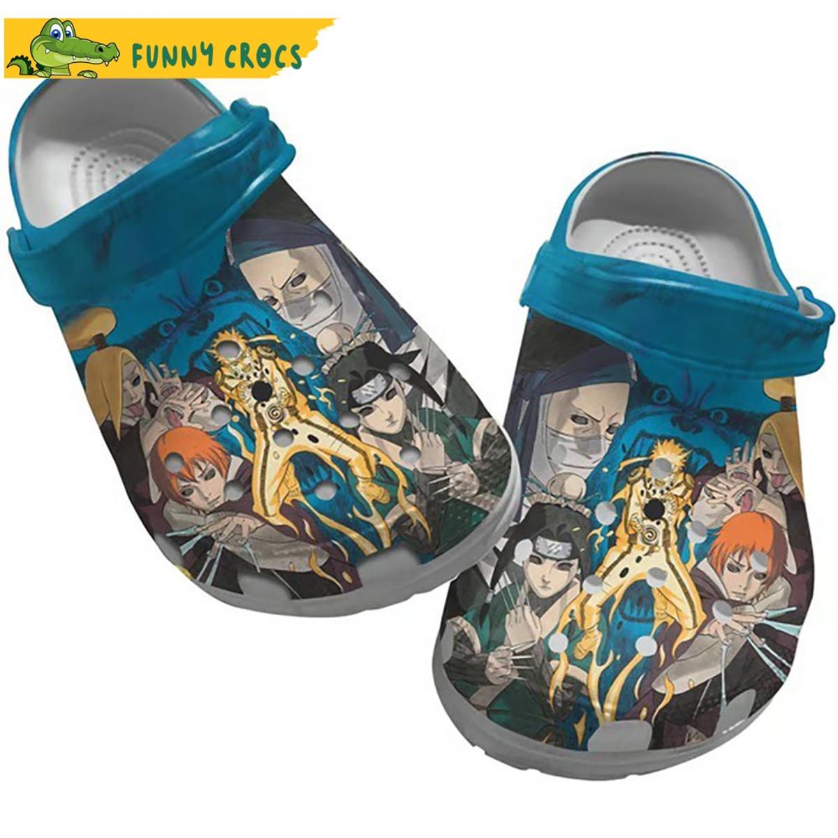 Sasuke Uchiha Anime Crocs Shoes