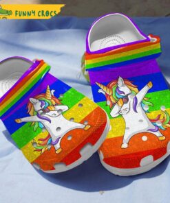 Rainbow Unicorn Crocs Classic