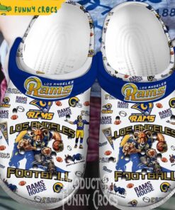 Los Angeles Rams Grateful Dead Crocs Shoes