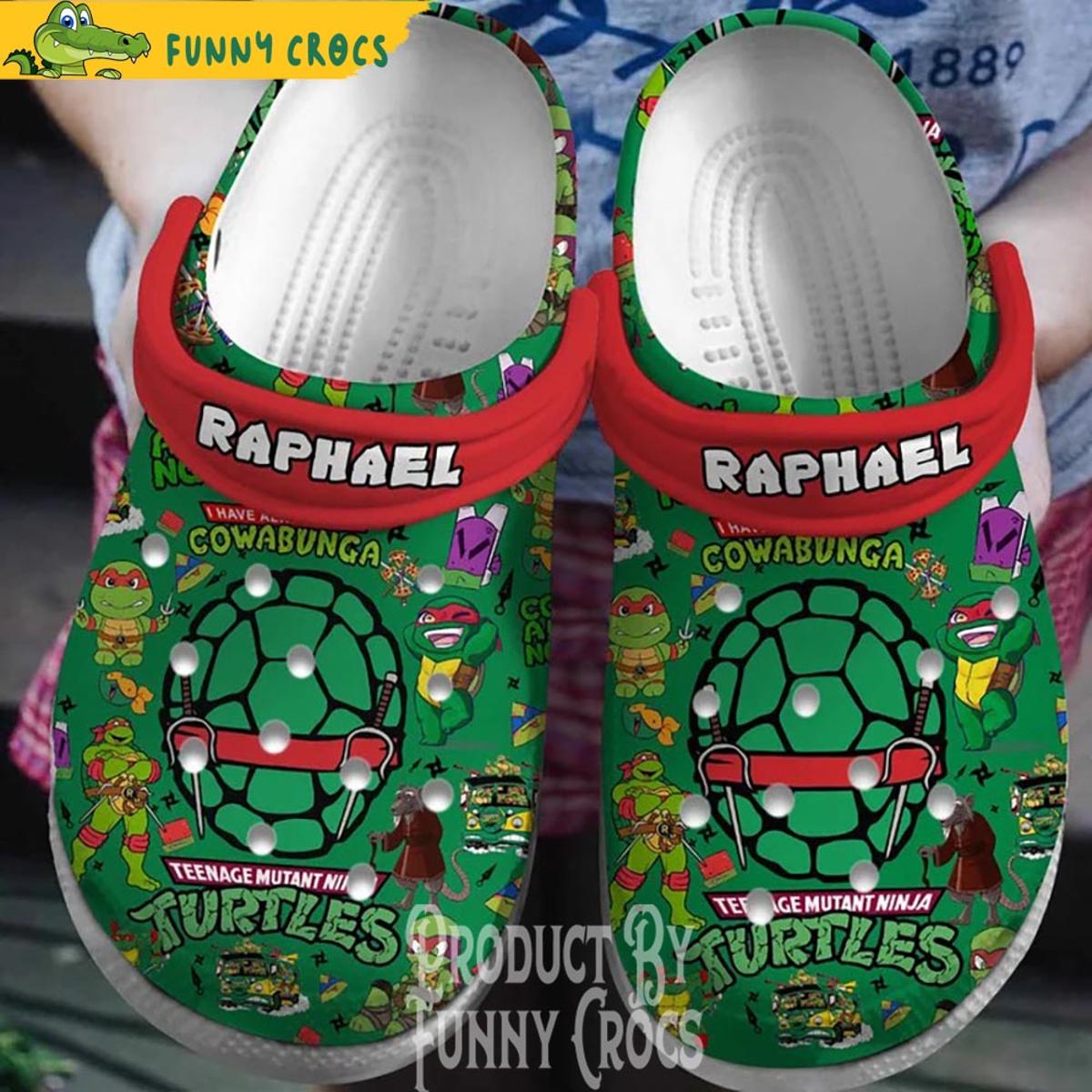 Purple Ninja Turtle Donatello Crocs Shoes